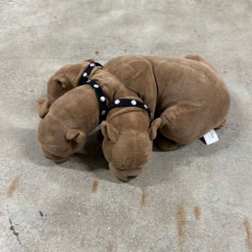 Harry Potter 3 Headed Dog Plush Cerberus Fluffy Wizarding Universal Studios 14"